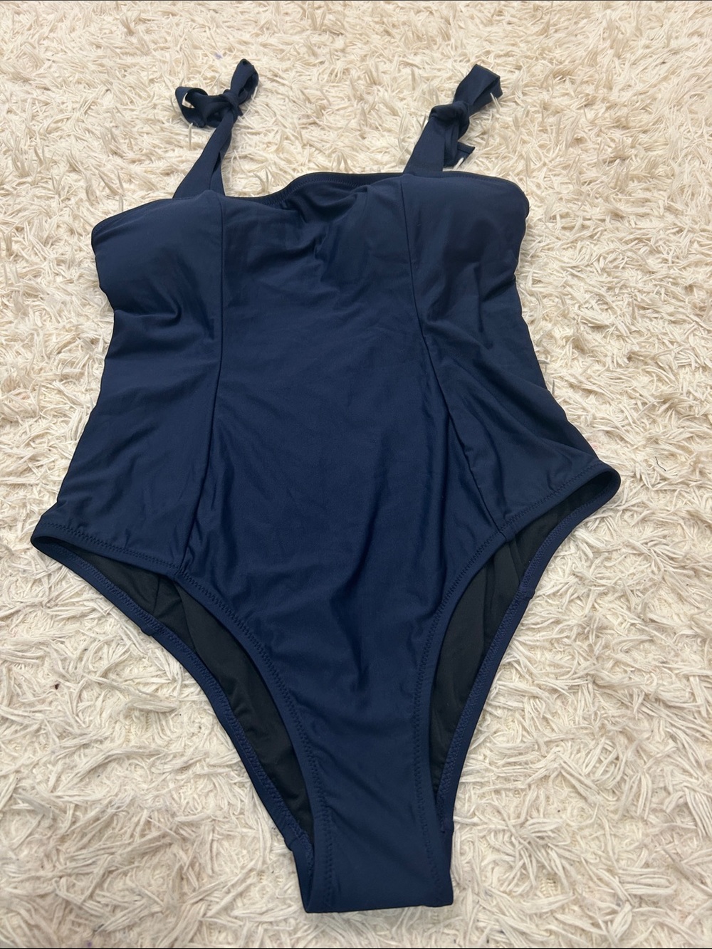 Classic Navy One-Piece Girls' Swimsuit - Kids Swim